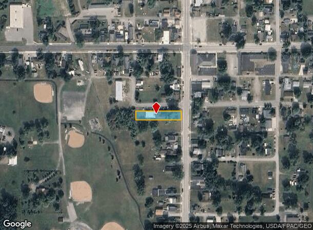 200 S Westminster St, Waynesfield, OH Parcel Map