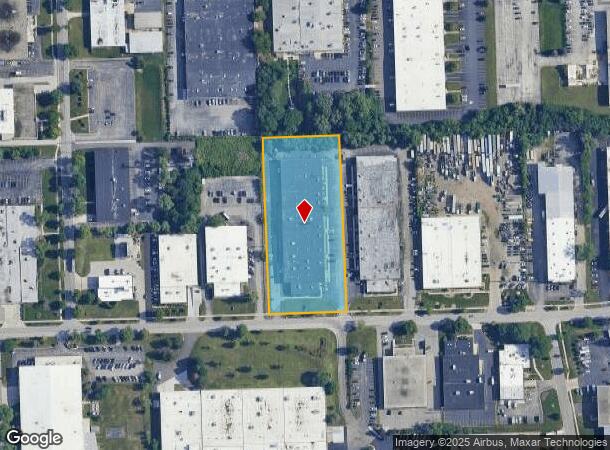  2500 Wisconsin Ave, Downers Grove, IL Parcel Map