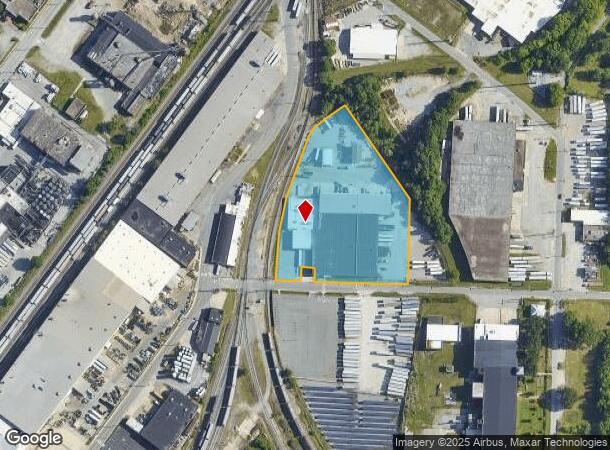 1116 Tryon Ave, High Point, NC Parcel Map