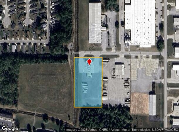  1541 Harvard Ave, Findlay, OH Parcel Map