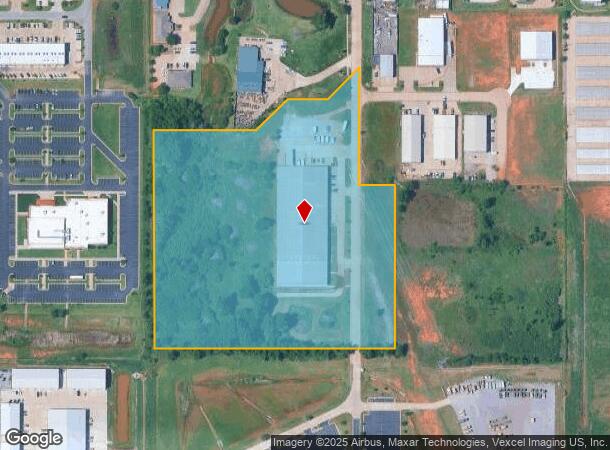 331 S Cedar Springs Ln, Mustang, OK Parcel Map