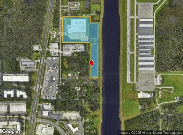 6815 Maple Ln, Tampa, FL Parcel Map