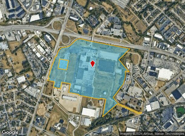  740 W New Circle Rd, Lexington, KY Parcel Map