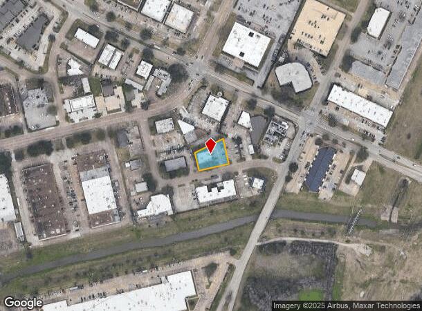 17227 Mercury Dr, Houston, TX Parcel Map