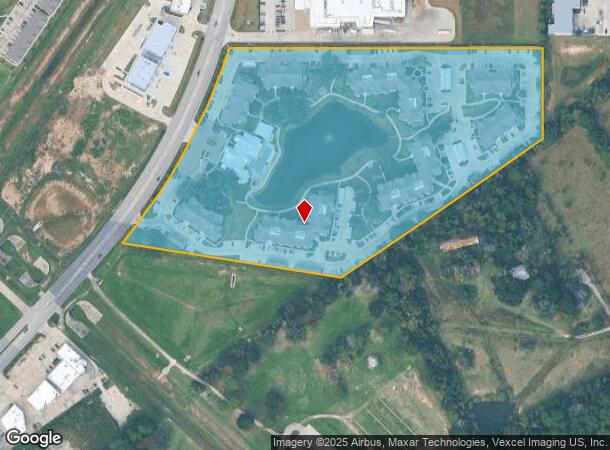  21000 Gosling Rd, Spring, TX Parcel Map