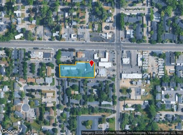  1656 S Barlow Ln, Boise, ID Parcel Map
