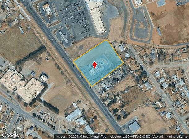 10401 Alameda Ave, Socorro, TX Parcel Map