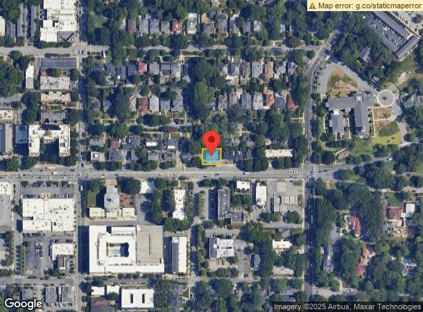  1126 Ponce De Leon Ave Ne, Atlanta, GA Parcel Map