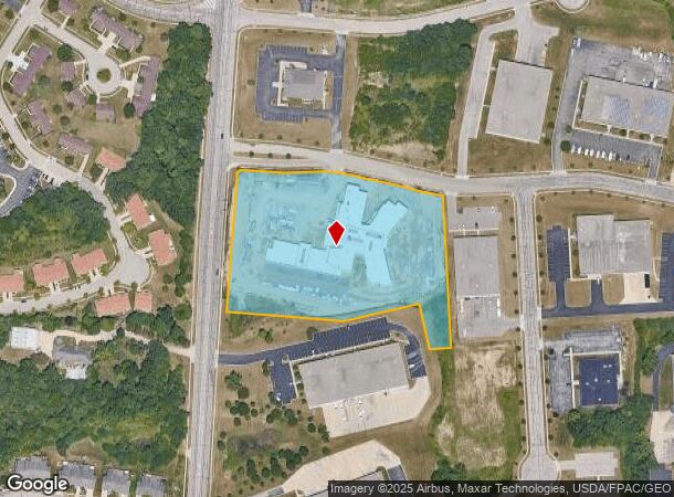 2310 Cross Pointe Dr, Miamisburg, OH Parcel Map