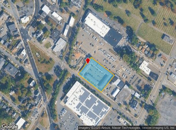  54 Temple Ave, Hackensack, NJ Parcel Map