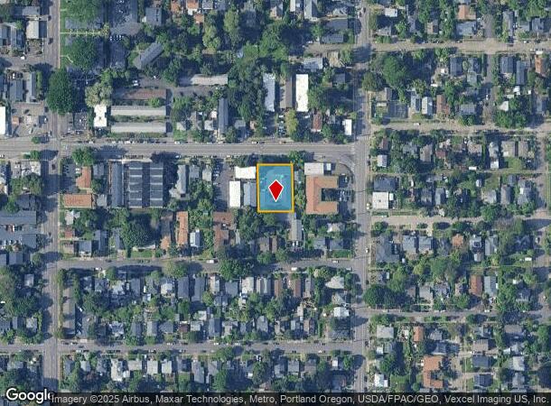 4050 Se Gladstone St, Portland, OR Parcel Map