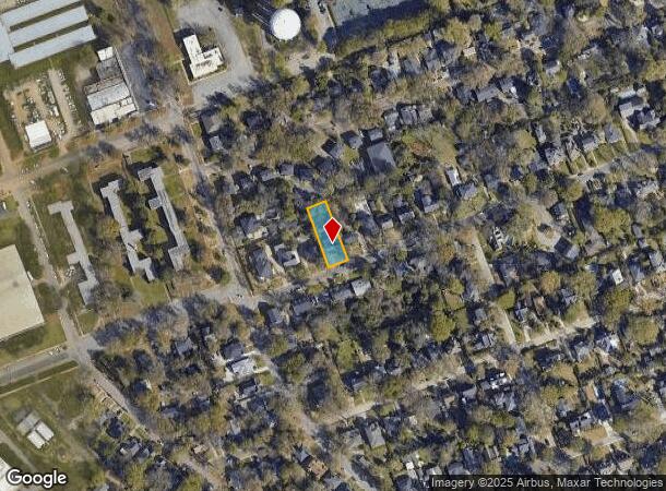  1617 Heyward St, Columbia, SC Parcel Map