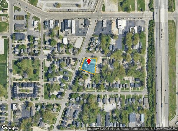  421 Spicer St, Akron, OH Parcel Map