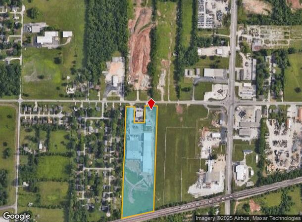  3638 W Division St, Springfield, MO Parcel Map