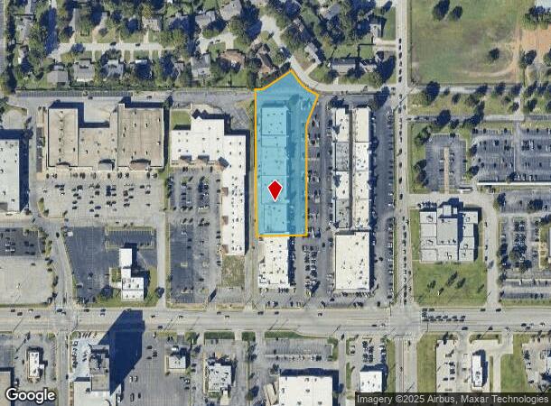  5529 E 41St St, Tulsa, OK Parcel Map