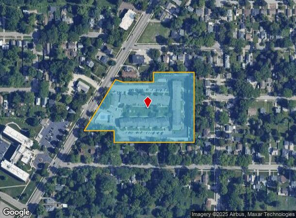 3031 S Washington Ave, Lansing, MI Parcel Map