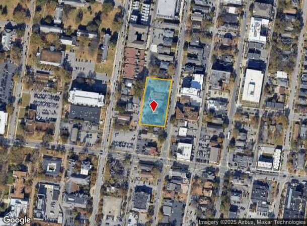 1105 17Th Ave S, Nashville, TN Parcel Map