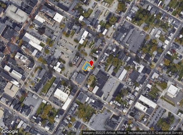21 N Locust St, Hagerstown, MD Parcel Map