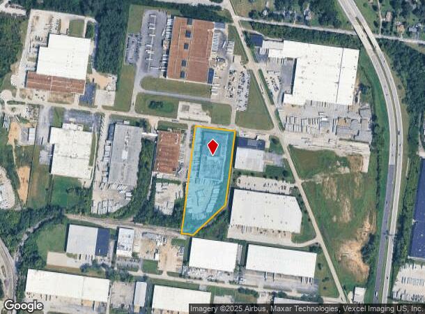 8942 Latty Ave, Saint Louis, MO Parcel Map