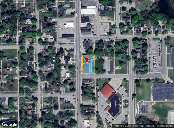  502 N State St, Big Rapids, MI Parcel Map