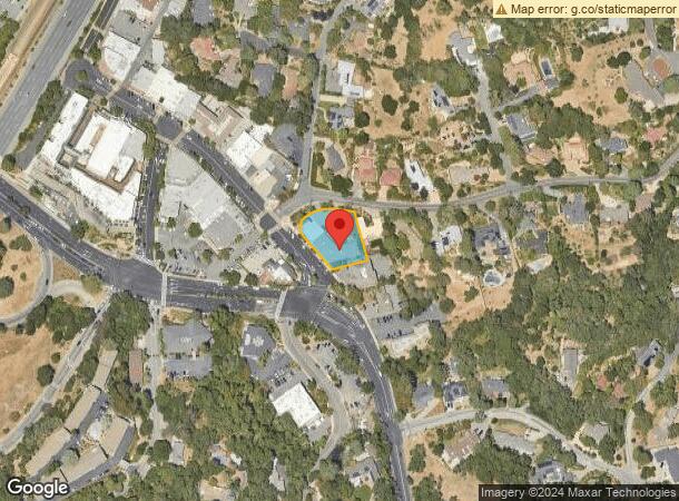  81 Moraga Way, Orinda, CA Parcel Map