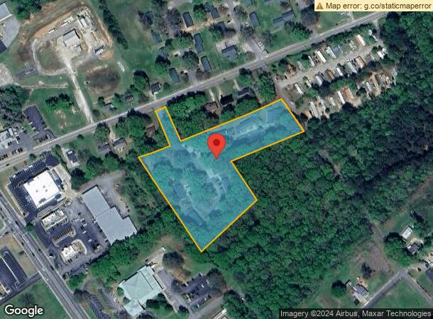  100 White Oak Dr, Gaffney, SC Parcel Map