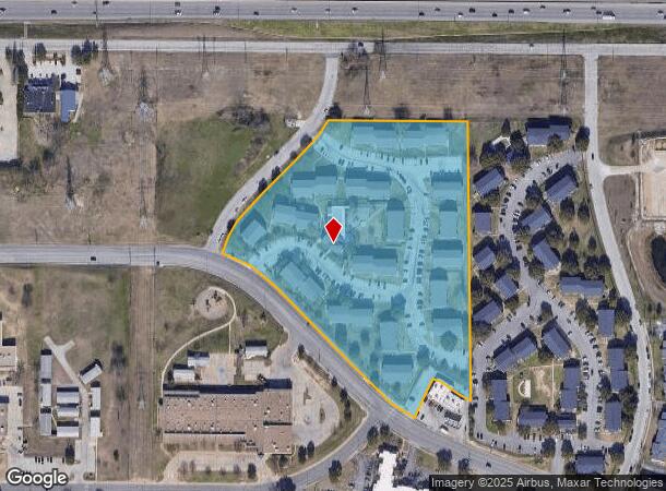8300 Calmont Ave, Fort Worth, TX Parcel Map