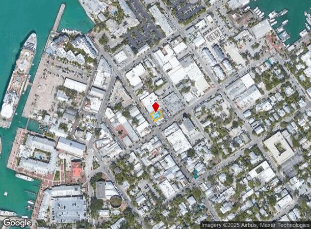  129 Duval St, Key West, FL Parcel Map