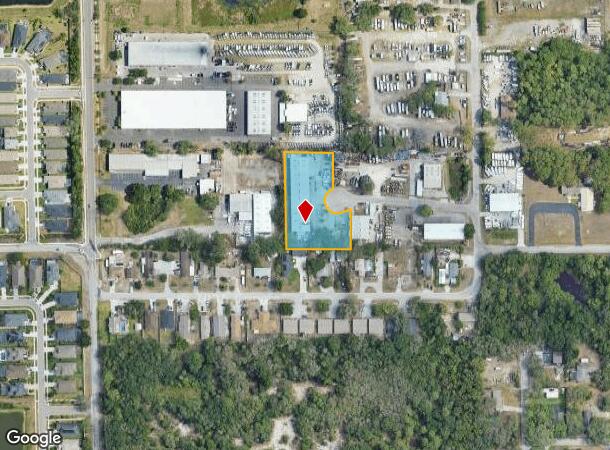  209 Tarpon Industrial Dr, Tarpon Springs, FL Parcel Map
