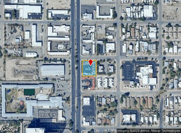  1650 N Oracle Rd, Tucson, AZ Parcel Map