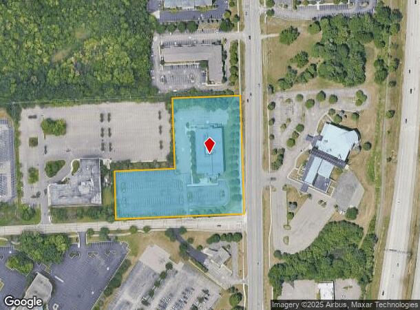  21333 Haggerty Rd, Novi, MI Parcel Map