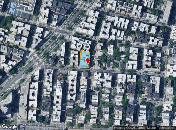  1815 Monroe Ave, Bronx, NY Parcel Map
