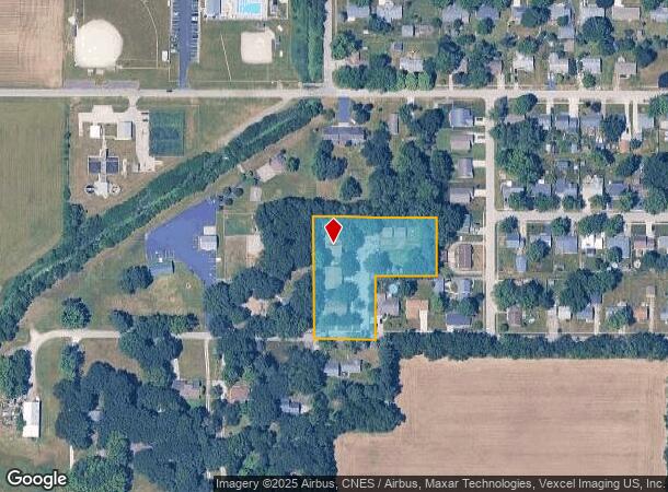 812 W Daumer Rd, Kouts, IN Parcel Map