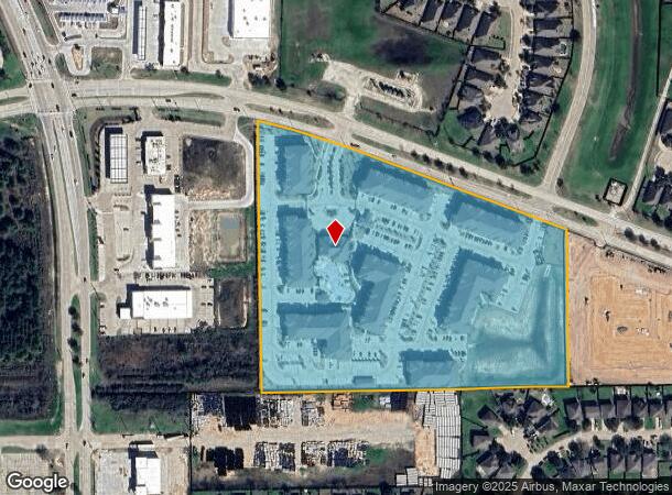  20211 Longenbaugh Rd, Cypress, TX Parcel Map