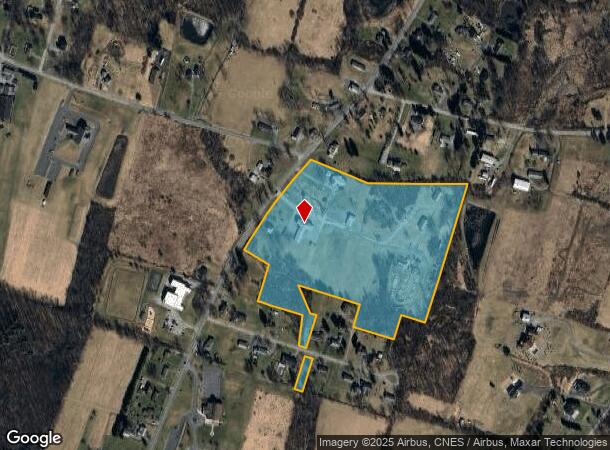  1826 Red Barn Village Rd, Clarks Summit, PA Parcel Map