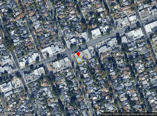  1516 W Magnolia Blvd, Burbank, CA Parcel Map