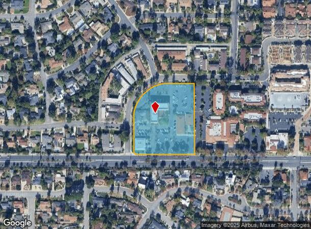 601 W Foothill Blvd, Claremont, CA Parcel Map