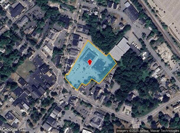 8 Central Sq, Bridgewater, MA Parcel Map