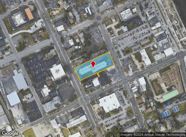  229 S Ridgewood Ave, Daytona Beach, FL Parcel Map