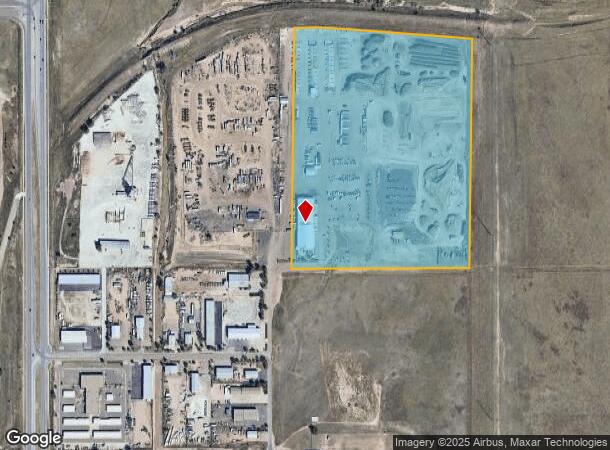  8110 Opportunity Vw, Colorado Springs, CO Parcel Map