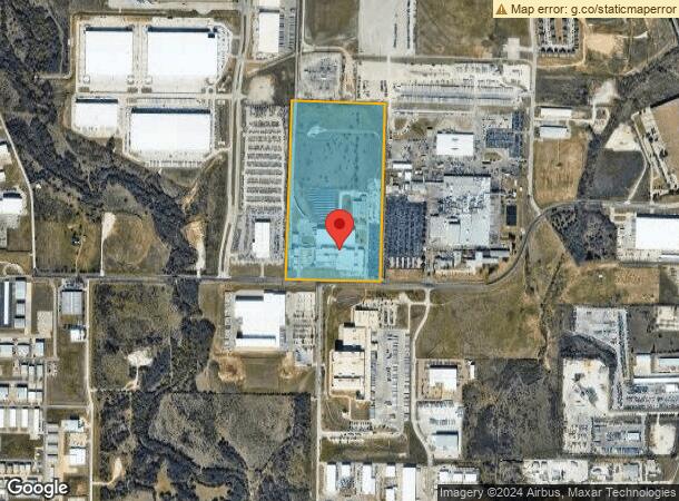  3300 Airport Rd, Denton, TX Parcel Map