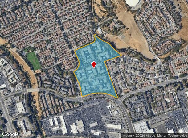  3100 Rubino Dr, San Jose, CA Parcel Map