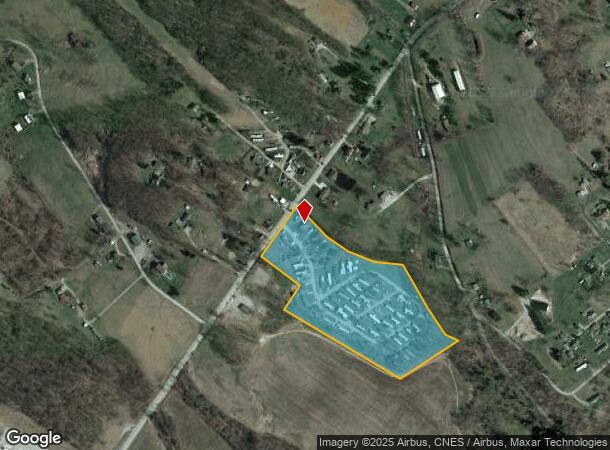 3549 Morgantown Rd, Smithfield, PA Parcel Map