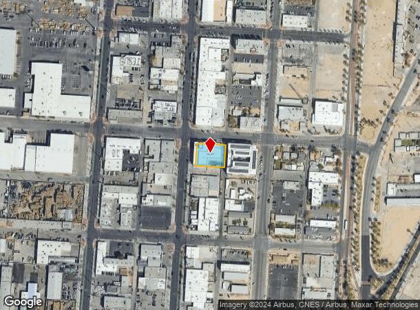  1301 S Main St, Las Vegas, NV Parcel Map