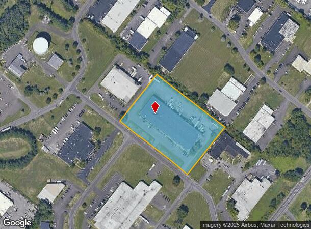  1039 Pulinski Rd, Warminster, PA Parcel Map