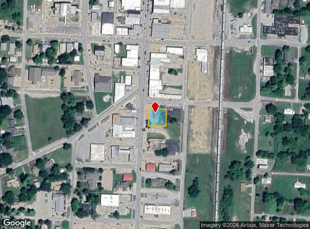  201 S Main St, Eufaula, OK Parcel Map