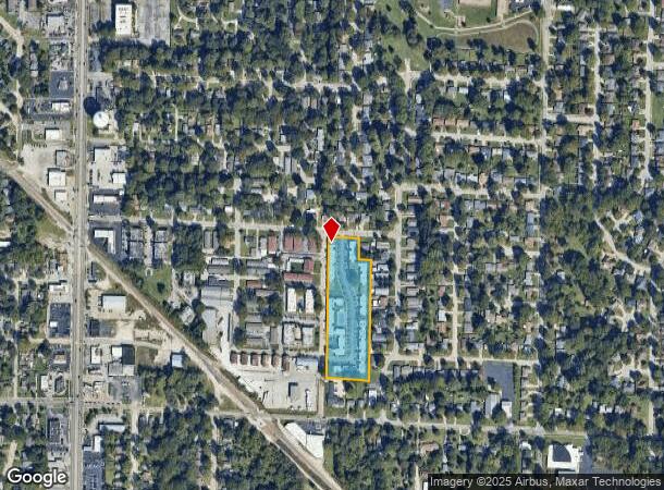 2010 E Page St, Springfield, MO Parcel Map