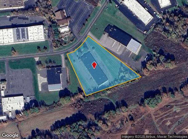  18 Thompson Rd, East Windsor, CT Parcel Map