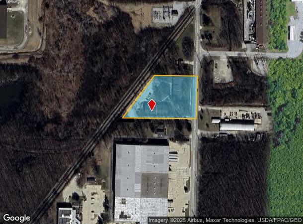 186 Oberlin Rd, Oberlin, OH Parcel Map