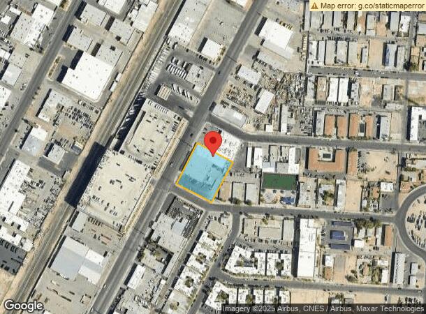  2021 Industrial Rd, Las Vegas, NV Parcel Map